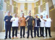 Menpora RI Menyaksikan PKS Antara Kemenpora Dengan PB. PODSI Dan PB. PERBAKIN