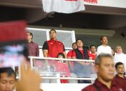 Menpora RI Dampingi Presiden Joko Widodo Menyaksikan Timnas Indonesia