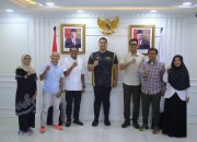Ketua Umum UI Trail Runners Audiensi Bersama Menpora Dito