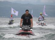 Menpora Dito Kendarai Jet Ski Memimpin Jalannya Parade Lap Dari 26 Pebalap