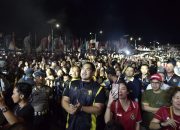 Dito Ariotedjo, Ikut Berbaur Bersama Anak Muda Dan Masyarakat Balige Guna Meramaikan Gelaran F1 Powerboat 2024