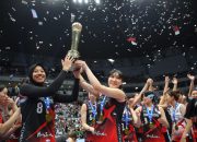 Tim Voli Red Sparks Kalahkan Indonesia All Star Dengan Skor 3-2 Pada laga Fun Volley Ball 2024