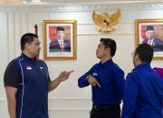 Diterima Menpora Dito, Kunjungan PB PSI Berharap Suport dan Dukungan Menpora untuk Kembali Populer di Tanah Air