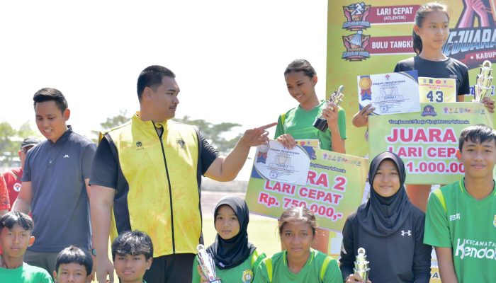 Potensi Atlet Muda: Menpora Dito Beri Dukungan untuk Pelari Junior dari Kendal