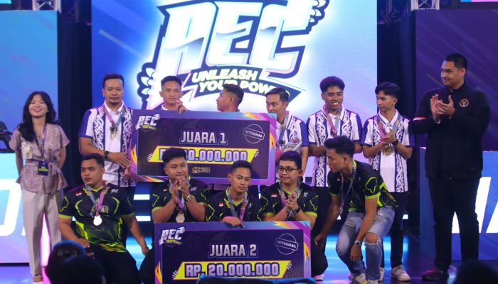Achilles Pemain MVP pada acara Trophy Adhyaksa Esport Championship (AEC) 2024