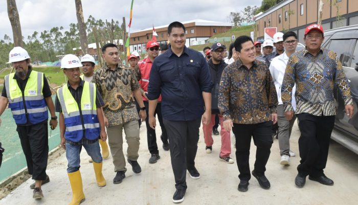 Menpora Dito Tinjau Training Center PSSI di IKN