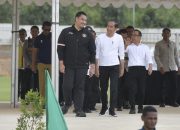Presiden Joko Widodo Kunjungi Training Center(TC) PSSI di IKN