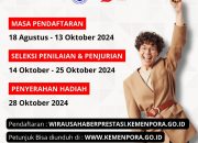Apresiasi Wirausaha Muda Pemula 2024: Ajang Motivasi Pemuda Menuju Kesuksesan Berwirausaha