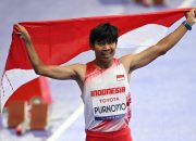 Atlet Para Atletik Indonesia, Saptoyogo, Pecahkan Rekor Asia di Paralimpiade 2024