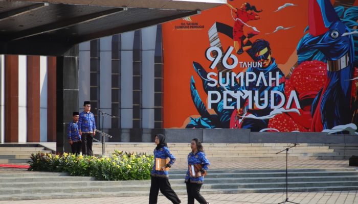 Staf Ahli Yohan Sampaikan Amanat Menpora di Upacara Hari Sumpah Pemuda ke-96