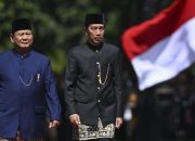 Presiden Jokowi Sambut Prabowo di Istana Merdeka Usai Pelantikan Presiden ke-8