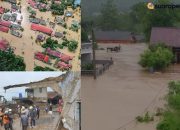 Sukabumi Dilanda Banjir Bandang, Ratusan Rumah Terendam dan Jembatan Ambruk