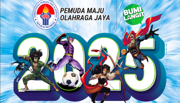 Dukung IP Lokal, Kemenpora dan Bumilangit Gandeng Gundala hingga Sri Asih untuk Inspirasi Anak Bangsa