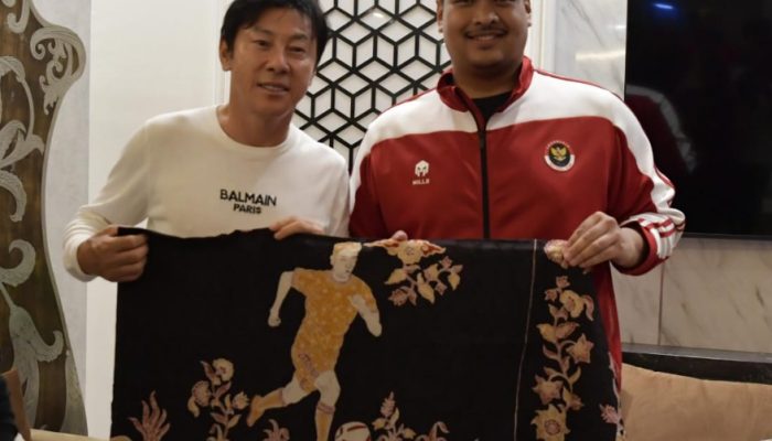 Shin Tae-yong Ucapkan Perpisahan dengan Menpora Dito Ariotedjo Sebelum Kembali ke Korea Selatan