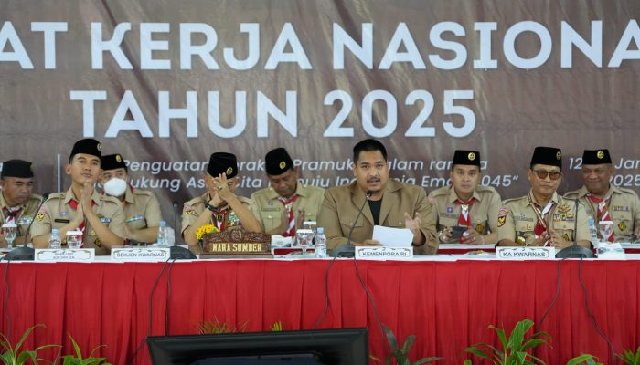 Menpora Dito Ariotedjo Tekankan Pentingnya Penguatan Gerakan Pramuka untuk Pembentukan Karakter Pemuda