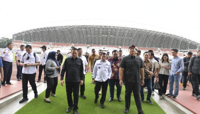 Menpora Dito Ariotedjo Tinjau Venue Jakabaring Sport City untuk Persiapkan Event Internasional