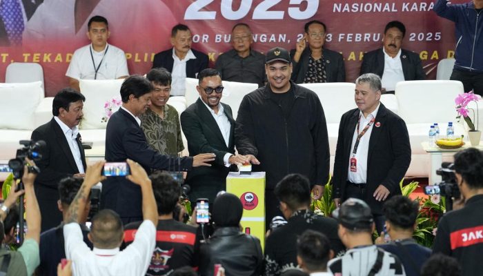 Menpora Dito Resmi Buka Kejurnas Inkado 2025, Apresiasi Pembinaan Atlet Karate Indonesia