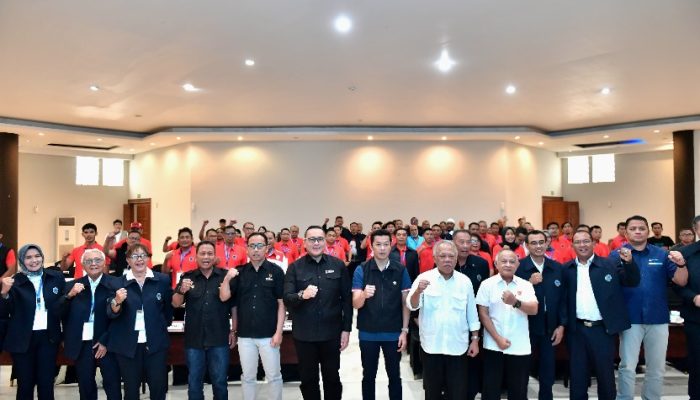 Wamenpora Taufik Hidayat Buka Rapat Anggota PB PODSI di Purwakarta