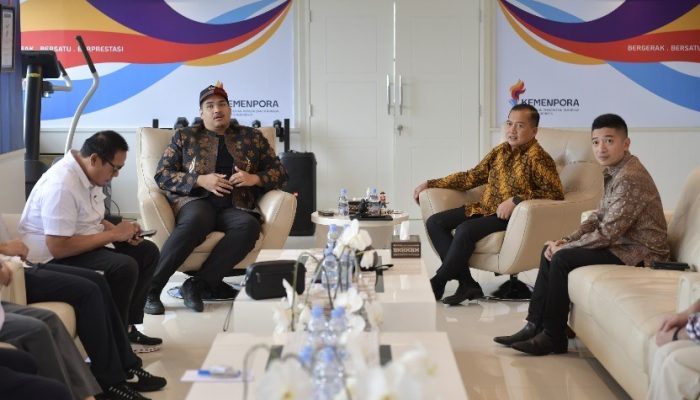 Menpora Dito Terima Audiensi Gubernur NTB Bahas Fornas 2025 dan PON 2028