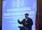 Menpora Dito Resmi Buka Munas PB Akuatik Indonesia 2025 dengan Fokus Olimpiade 2028