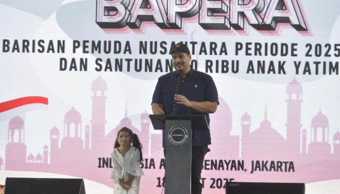Menpora Dito Hadiri Pelantikan DPP Bapera dan Apresiasi Aksi Sosial untuk 20 Ribu Anak Yatim