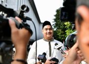 Menpora Dito Hadiri Sholat Idul Fitri 1446 Hijriah di Masjid Istiqlal bersama Presiden dan Wapres
