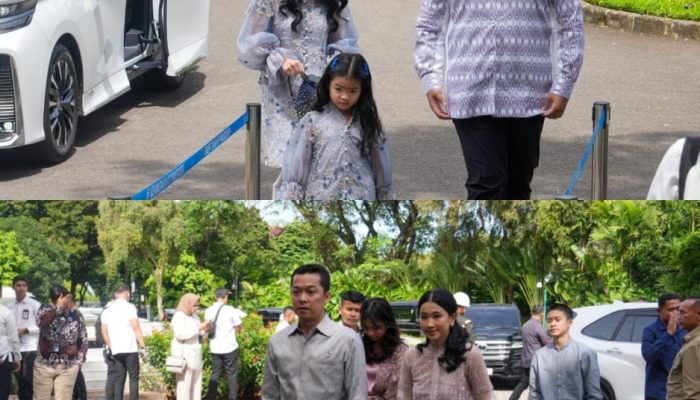 Menpora Dito dan Wamenpora Taufik Hadiri Open House Idul Fitri 2025 di Istana Negara