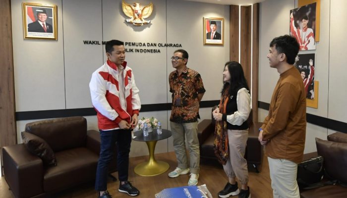 Wamenpora Taufik Terima Audiensi Redaksi Kompas Bahas Dukungan Olahraga