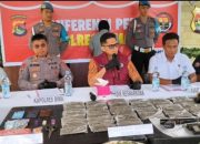 Ganja Hampir 1 Kg dan 13 Pohon Disita di NTB