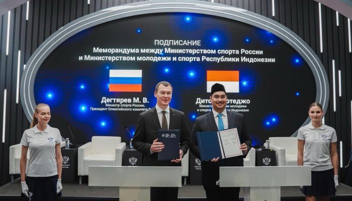 Indonesia–Rusia Perkuat Kerja Sama Strategis di Bidang Olahraga Lewat SPIEF 2025