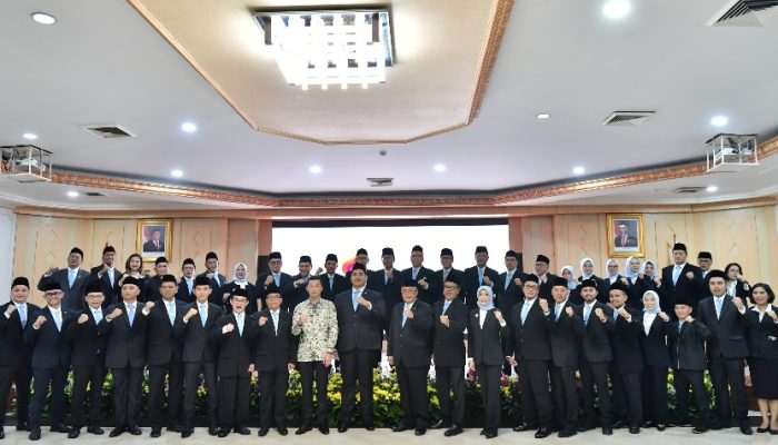 Menpora Dito Lantik 47 Pejabat Baru di Lingkungan Kemenpora