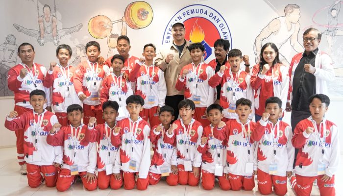 16 Pemain Muda Dapat Dukungan Menpora Jelang Tanding di Spanyol