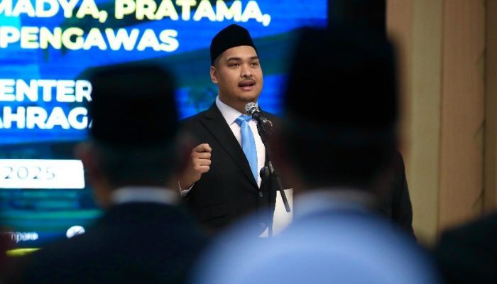 Pelantikan Pejabat Kemenpora, Menpora Tekankan Integritas dan Sinergi