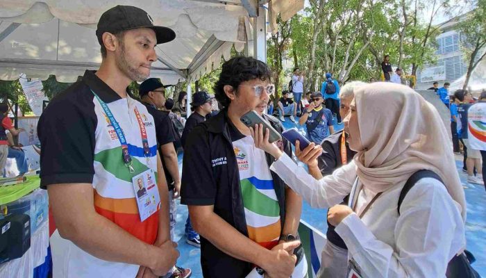 Skateboard Jadi Magnet Penonton di FORNAS VIII 2025 NTB