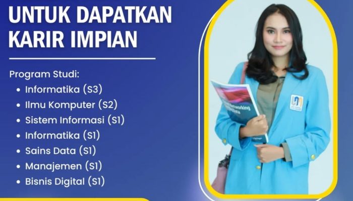 PMB Gelombang VI Universitas Nusa Man diri Dibuka, 80 Jaket Varsity Eksklusif untuk 80 Pendaftar Pertama
