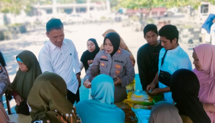 Polres Lombok Tengah Gelar Gerakan Pangan Murah Selama Sepekan