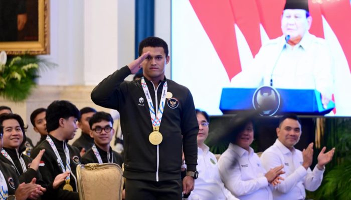 Presiden Prabowo Beri Bonus dan Kenaikan Pangkat bagi Peraih Medali SEA Games 2025