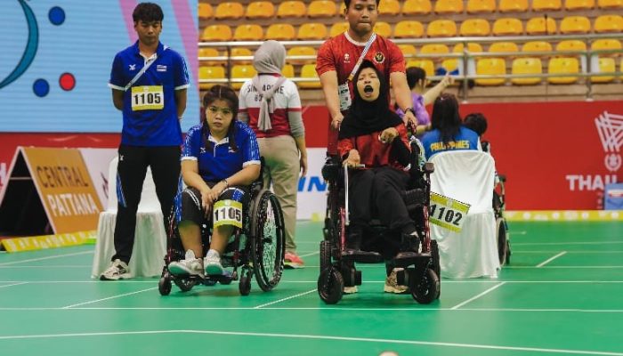 Menpora Erick Dukung Langsung Atlet Boccia Indonesia di ASEAN Para Games 2025