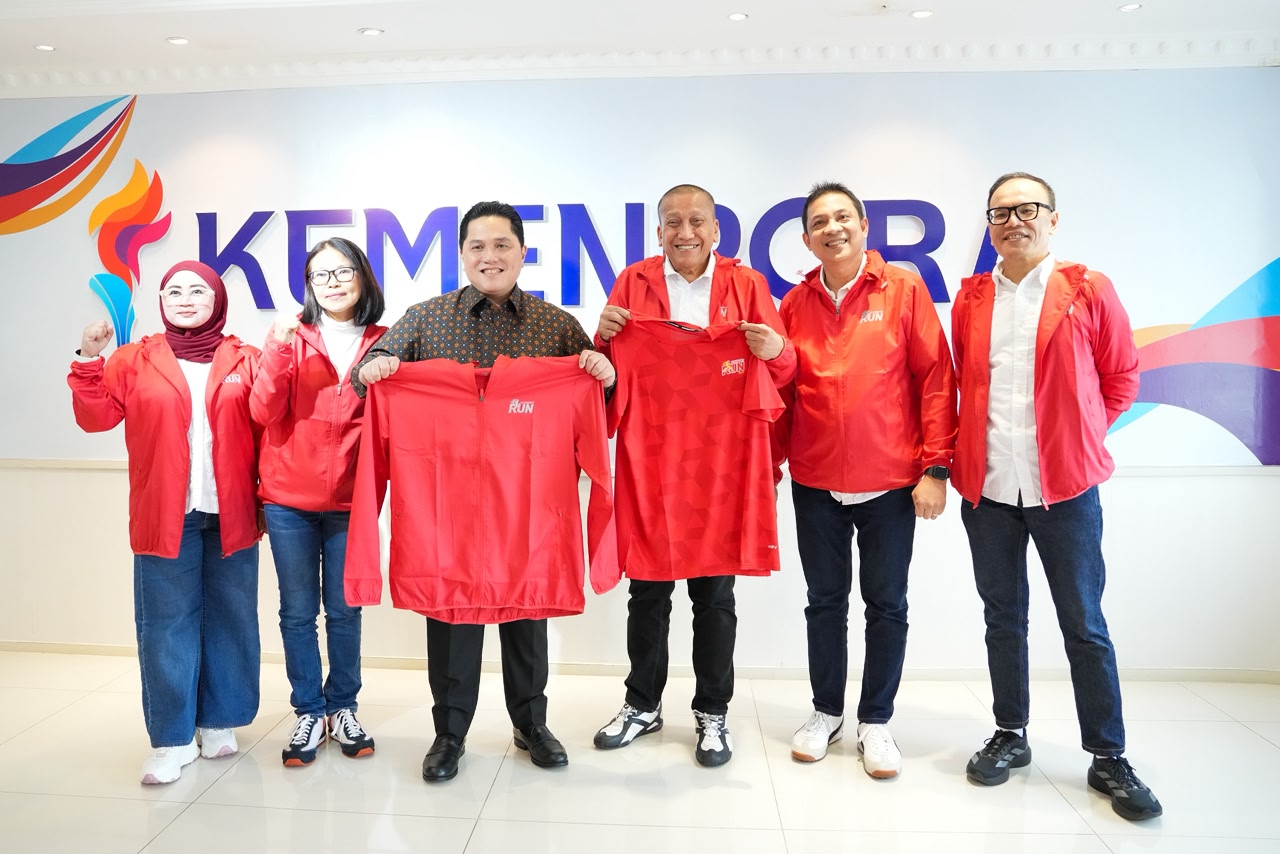 Menteri Pemuda dan Olahraga Republik Indonesia (Menpora RI), Erick Thohir, menyambut baik penyelenggaraan ajang olahraga lari Alfamart Run 2026