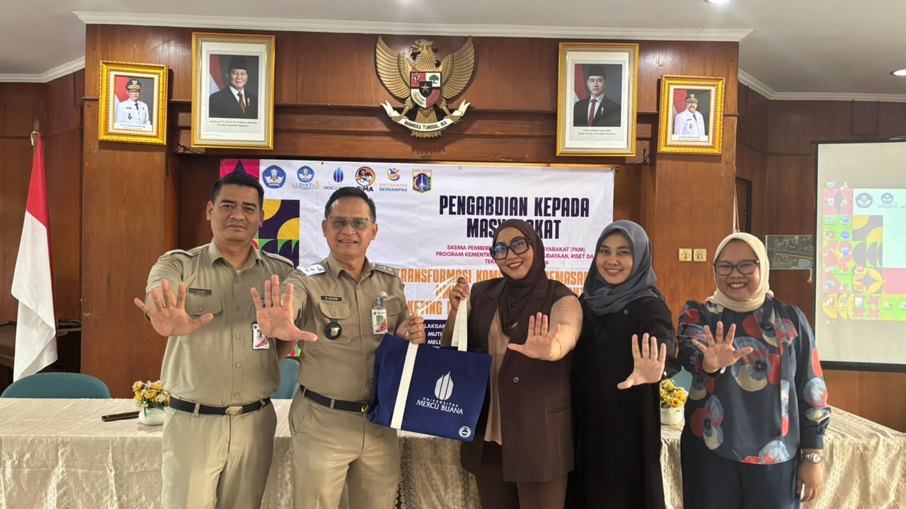 Universitas Mercu Buana Dorong UMKM Naik Kelas melalui Pelatihan Digital Marketing dan Redesain Kemasan Produk