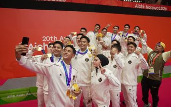 Prabowo Beri Selamat, Tim Bulu Tangkis Indonesia Sumbang Emas Pertama Asian Games 2026