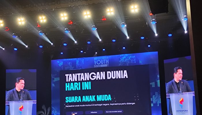 Indonesia Youth Summit 2026, Menpora Erick Dorong Pemuda Berkontribusi bagi Masa Depan Bangsa