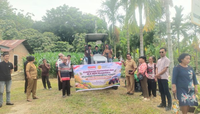 IKA BEM Nusantara Dorong Sinergi Kementan, Dukung Penguatan Pertanian Desa Sinabulan